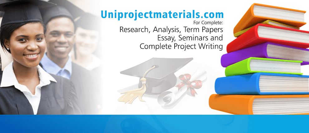 Free Student Project Topics & Research Materials For Final Year Students